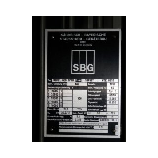 B10275 | Trafo Transformator Transformer 800 kVA 19.000 bis 21.000 Volt / 400 Volt Umformer Trenntrafo