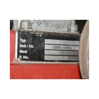 N349 | Einscheiben Poliermaschine Wibis 1702 gebraucht