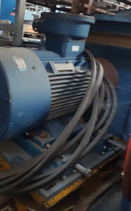 Horizontal peeling centrifuge, used B12838