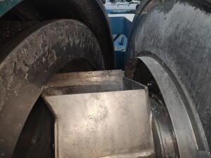 Horizontal peeling centrifuge, used B12838