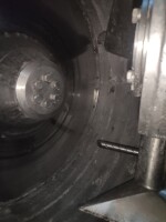 Horizontal peeling centrifuge, used B12838
