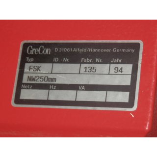 B12904 | Brandschutz Rohrabschlussklappe NW-250 mm gebraucht