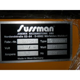 B13126 | Dampfpuppe Formfinisher Sussman gebraucht
