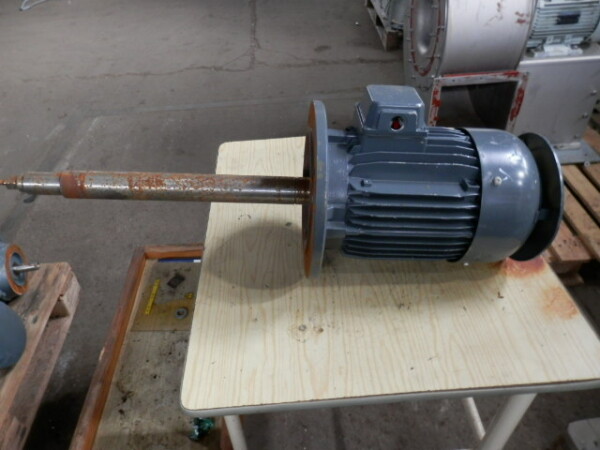 1,1 kW 1400 U/min Elektromotor 3 Phasen 380 V Aluminium Industriemotor 19 mm Welle für Maschinenpumpe