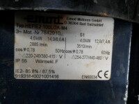 Electric motor 4 KW 2881 rpm B5 used B13721