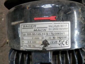 Elektromotor 4 kW B5 gebraucht B13722