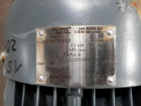 Electric motor 2.2 kW 1690 rpm B5 used B13723