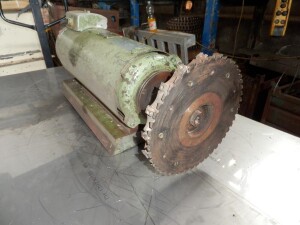 Circular saw motor 8.3 kW, 5700 rpm, used B14112