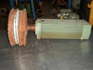 Circular saw motor 7.5 kW, 4400 rpm KNS 72.24-2 D used...