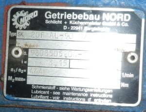 Schneckenpumpe 6,7 - 58 l/min 1,1 kW gebraucht B14279