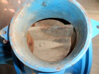 B14400 rotary valve 125 mm 0.75 kW used