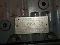 B14403 Stainless steel rotary valve 800 x 500 mm, 7.5 kW