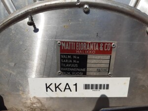 B14593 Used autoclave dry chamber dryer