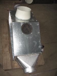 KO60ES Kobran wind sifter for free-flowing products