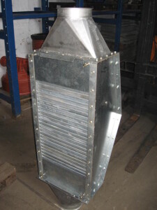 KO60ES Kobran wind sifter for free-flowing products