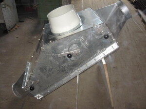 KO60ES Kobran wind sifter for free-flowing products