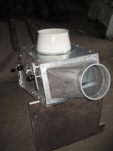 KO80ES Kobran wind sifter for free-flowing products