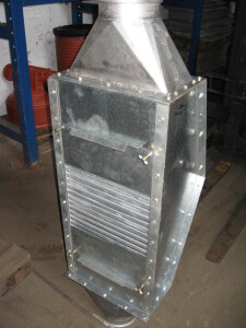 KO80ES Kobran wind sifter for free-flowing products