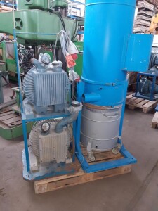 Absauganlage mit 2 Seitenkanalpumpen je 5,5 kW gebraucht...