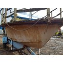 B15221 GFK- Motorboot Sportboot Kunststoffboot mit Trailer gebraucht