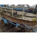 B15221 GFK- Motorboot Sportboot Kunststoffboot mit Trailer gebraucht
