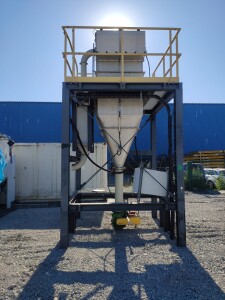 Nozzle filter height approx. 4.7 m used B15268