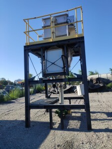 Nozzle filter height approx. 4.7 m used B15268