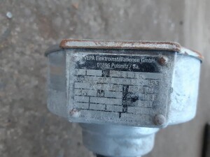 Drum motor 1.1 kW 1.1-220 x 600 x 0.33 used B15323