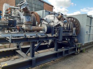 Rotary kiln gas 650° used B15441