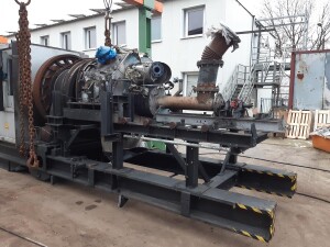 Rotary kiln gas 650° used B15441