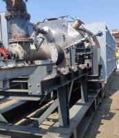 Rotary kiln gas 650° used B15441