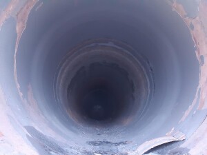 Drehrohrofen Gas 650° gebraucht B15444