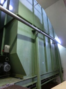 Pomace silo  Receiving hopper 12.5 t with scraper chain...