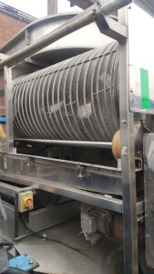 Washing drum with stainless steel washing channel used B16006