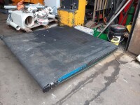 Conveyor belt approx. 1.5 x 1.5 m used B16037