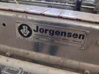 Plastic link belt conveyor 18 m used B16099