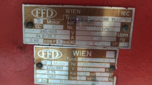 Schredder WEIMA WL6, 18,5 kW  gebraucht B16137