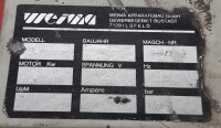 Schredder WEIMA WL6, 18,5 kW  gebraucht B16137