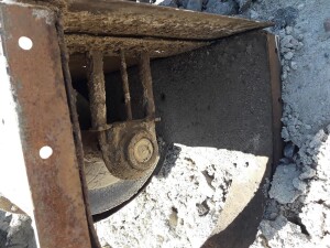 Trogschnecke 10 m Ø ca. 400 mm gebraucht B16449