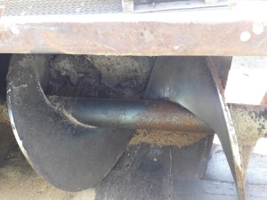Trogschnecke 10 m Ø ca. 400 mm gebraucht B16449