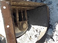 Trogschnecke 10 m Ø ca. 400 mm gebraucht B16449