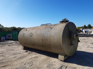 Diesel tank 30.000L used - uncleaned