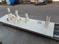Trogschnecke mit 3 parallelen Schnecken 15  x  0,73m gebraucht B16648