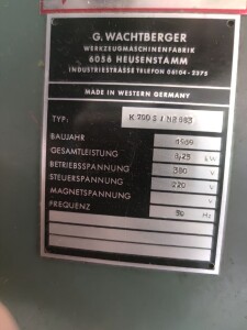 Hobelmaschine K700 S  gebraucht B16863
