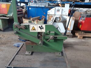 Hand lever shears 8 mm used B16997