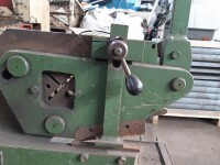 Hand lever shears 8 mm used B16997