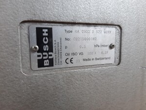 Vakuumpumpe 7,5 kW 0,5 mbar  gebraucht B17007