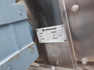 Winkel-Förderband Edelstahl gebraucht B17078