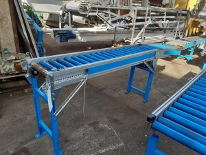 Roller conveyor 3 x 0.6 m used B17155
