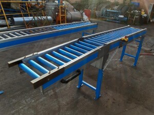 Roller conveyor 3 x 0.6 m used B17155
